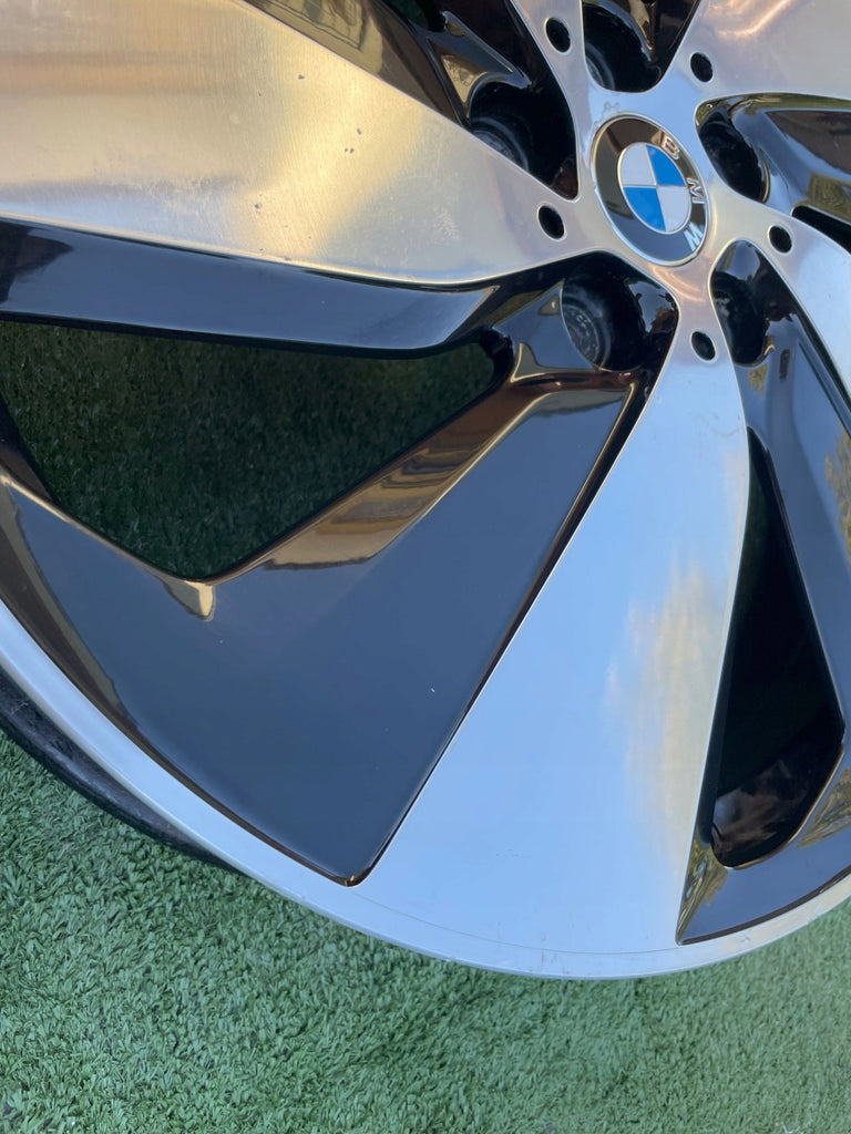 1x Alufelge 19 Zoll 5.0" 5x112 43ET Glanz Silber 6856896 BMW I3 Rim Wheel FEL8101922719mj