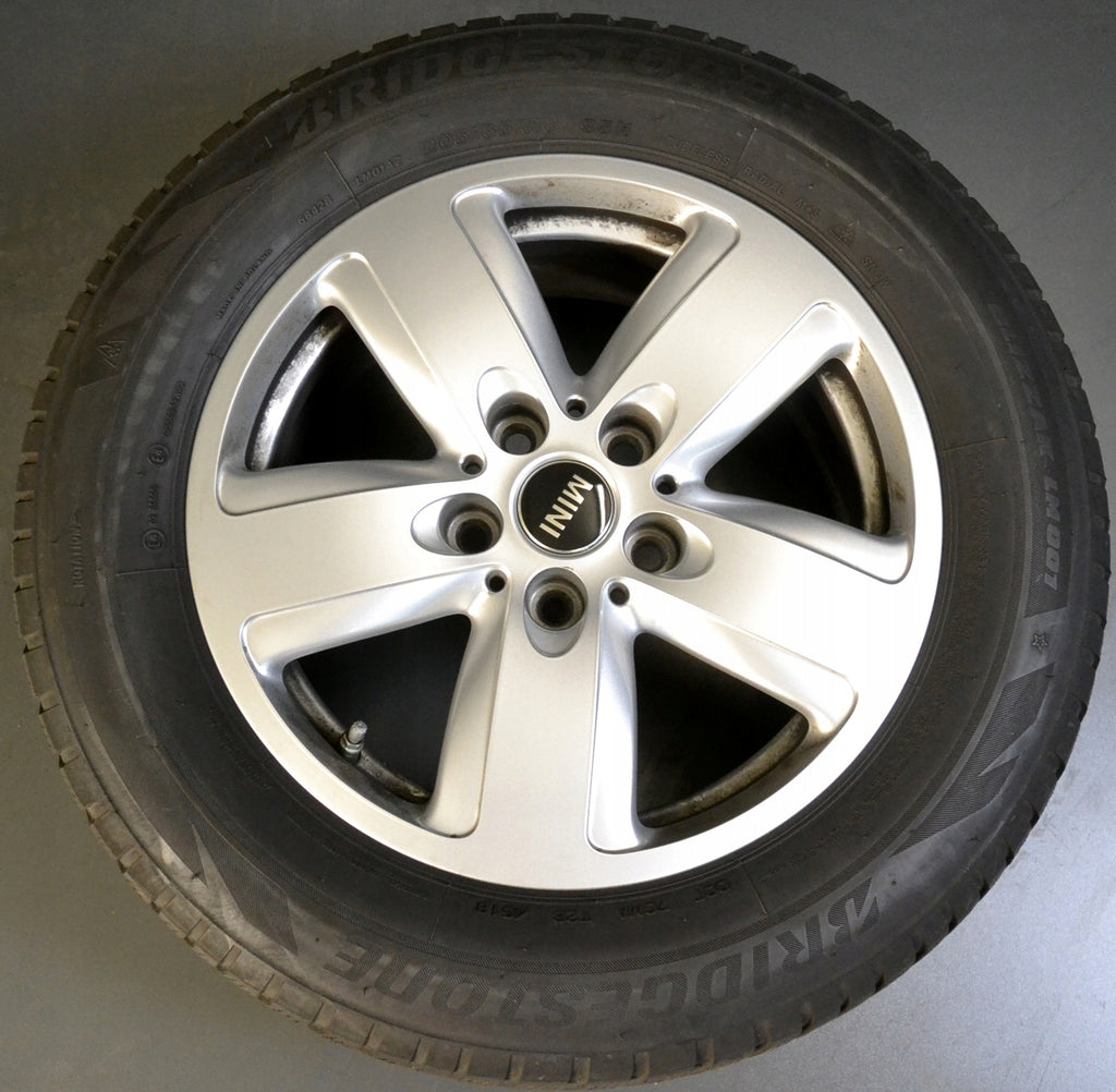 4x Alufelge 16 Zoll 7.0" 5x112 41ET Glanz Silber 6856029- Mini Countryman FEL7672058661fs