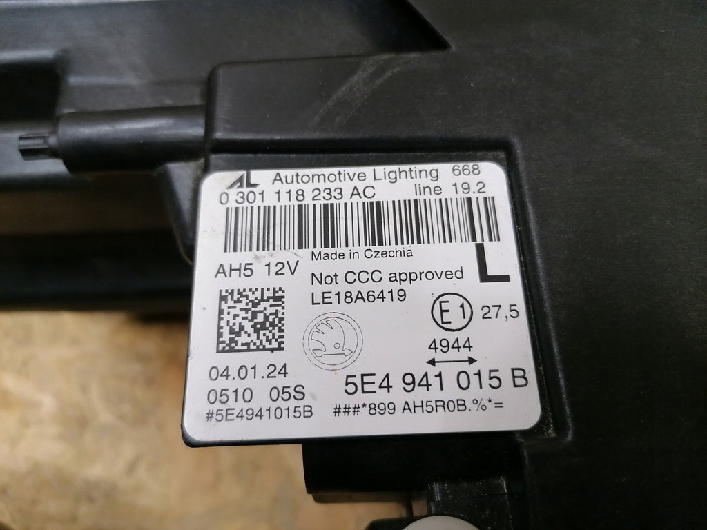 Frontscheinwerfer Skoda Octavia 5e3 5E4941015B Full LED Links Headlight SCH6963075819ip