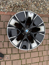 Load image into Gallery viewer, 1x Alufelge 20 Zoll 9.5" 5x112 43ET Glanz Schwarz 7916268 BMW Ix3 G08 Rim Wheel FEL9748561139ef