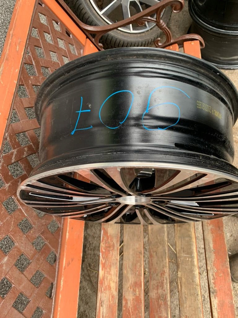 1x Alufelge 18 Zoll 7.5" 5x112 49ET Glanz Schwarz A1774013300 Mercedes-Benz W177