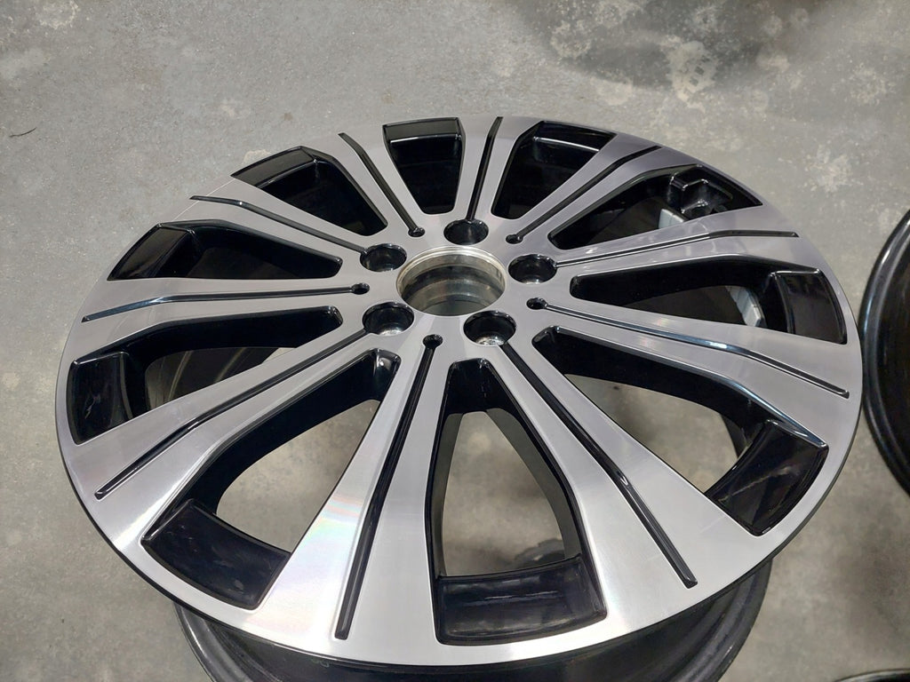 1x Alufelge 18 Zoll 6.5" 5x112 A2434010000 Mercedes-Benz Rim Wheel FEL3082409852zi