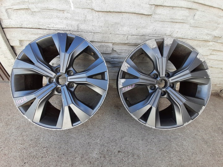 2x Alufelge 18 Zoll 7.0" 5x112 45ET Grau Seat Ateca Rim Wheel FEL1124745899vf