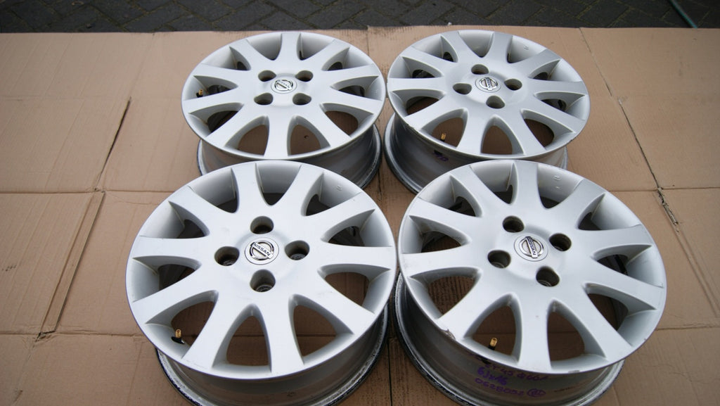 4x Alufelge 16 Zoll 6.0" 5x114.3 Nissan I Rim Wheel FEL2981793606du