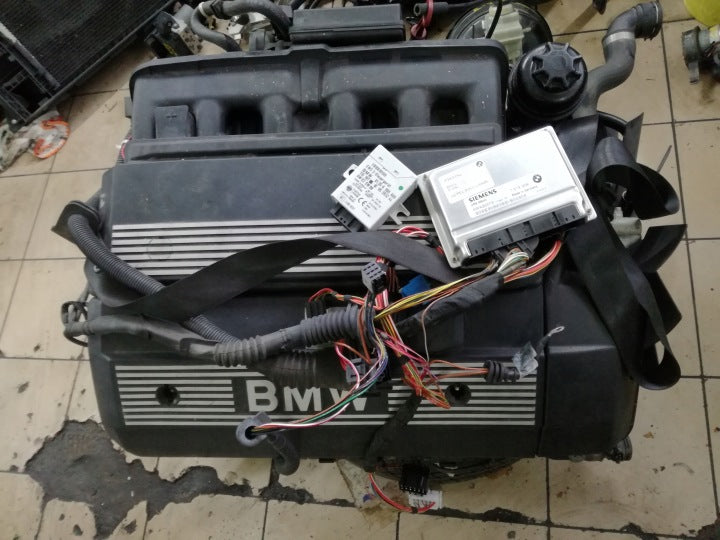 Motor BMW E39 M54B30 306S3 3.0 188TKm Benzin Engine Komplett MOT8245966224sy