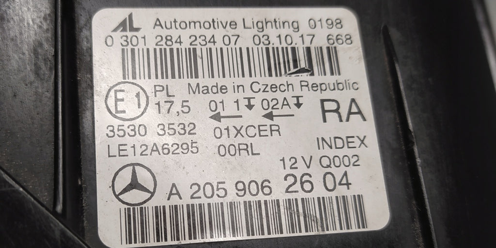 Frontscheinwerfer Mercedes-Benz W205 A2059062604 Full LED Rechts Headlight SCH2299399044gz