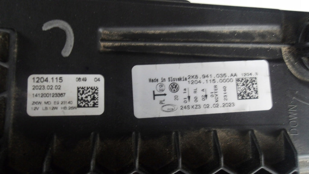 Frontscheinwerfer VW Caddy 2K8941035AA LED Links Scheinwerfer Headlight SCH5565598382nh