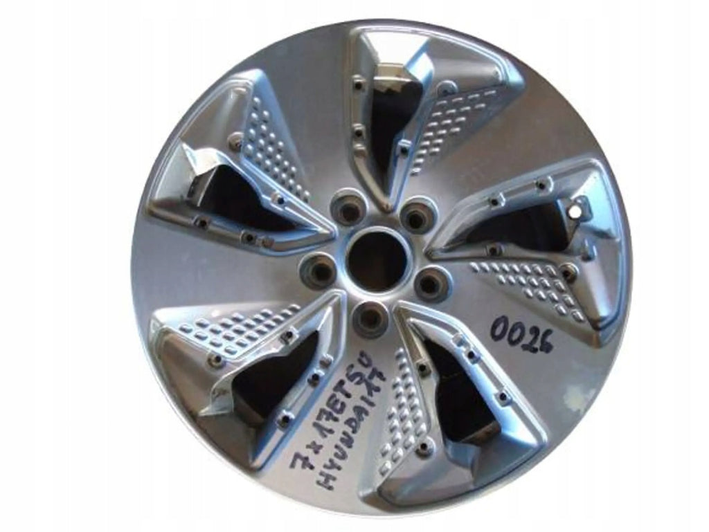 1x Alufelge 17 Zoll 7.0" 5x114.3 52910-K4000 Hyundai Kona Rim Wheel FEL2111397132uq