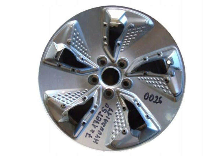 1x Alufelge 17 Zoll 7.0" 5x114.3 52910-K4000 Hyundai Kona Rim Wheel FEL2111397132uq