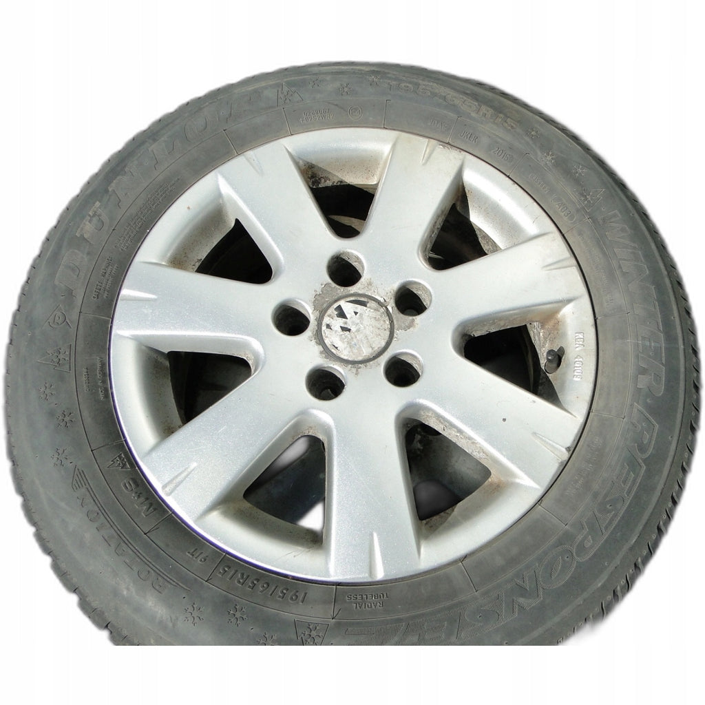 4x Alufelge 15 Zoll 6.5" 5x112 50ET Glanz Silber 2K1071495 VW Caddy Rim Wheel FEL8603094872ia