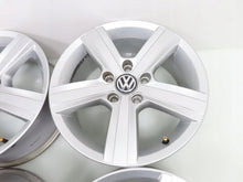 Laden Sie das Bild in den Galerie-Viewer, 4x Alufelge 16 Zoll 6.5" 5x112 46ET Silber 5G0601025N VW Golf VIII I Rim Wheel FEL5254340696je