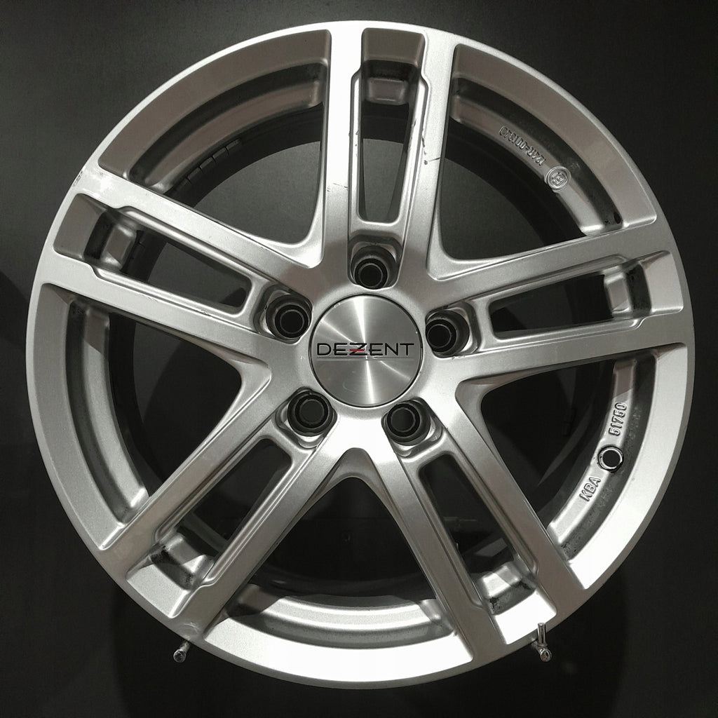 4x Alufelge 16 Zoll 6.5" 5x112 44ET Silber Seat Leon Golf VII Ii Rim Wheel FEL2680749888sy