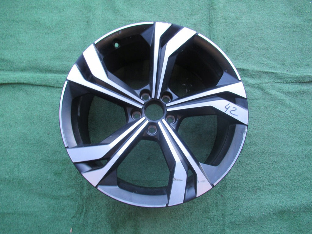 1x Alufelge 20 Zoll 8.5" 5x112 38ET Matt Schwarz 83A601025 Audi Q3 Rim Wheel FEL2790688839wd