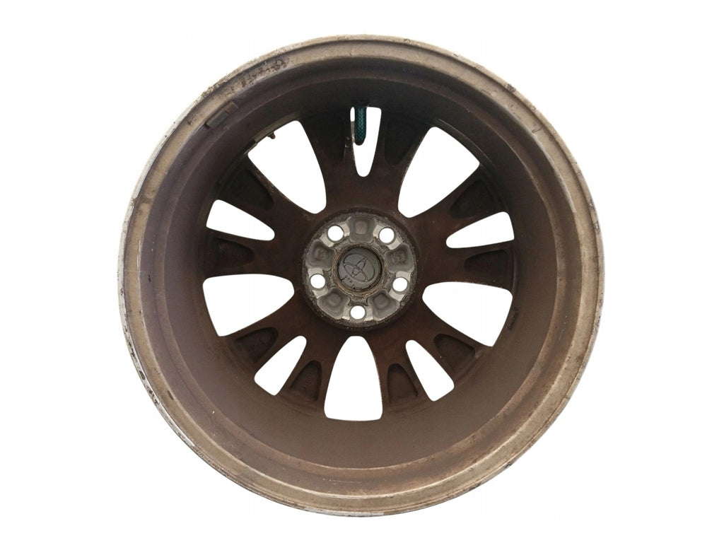 1x Alufelge 18 Zoll 7.5" 5x114.3 45ET Matt Silber Toyota Rim Wheel FEL6310826801su