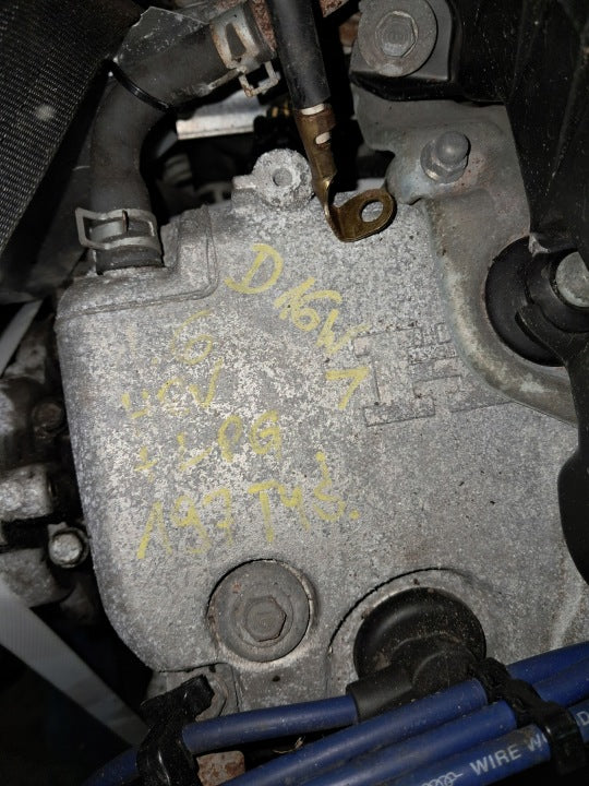 Motor Honda Hr-V D16W1 1.6 105PS 77kW 190TKm 2005 Benzin Engine Komplett MOT7651758117hh