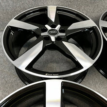 Laden Sie das Bild in den Galerie-Viewer, 4x Alufelge 20 Zoll 8.5" 5x112 43ET Glanz Schwarz 4K0601025AD Audi A6 C8 FEL7275770371rn