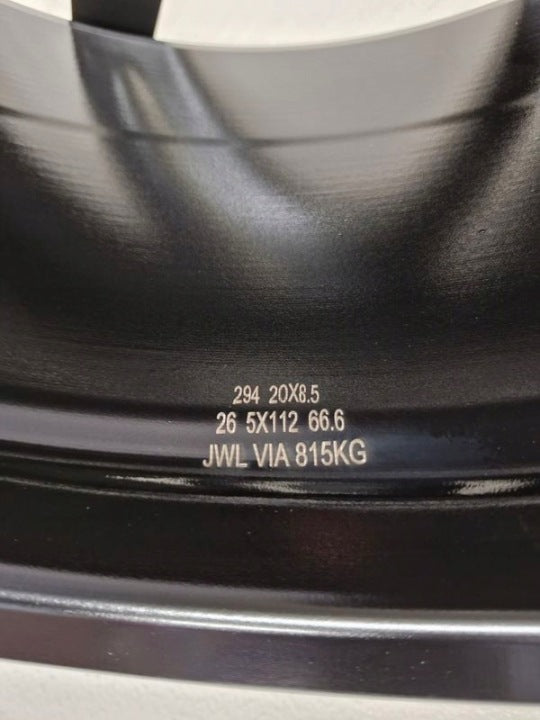 1x Alufelge 20 Zoll 8.5" 5x112 BMW Rim Wheel FEL5232111701rt