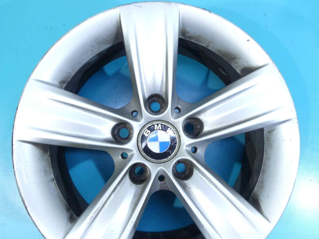 1x Alufelge 16 Zoll 7.5" 5x120 Silber 1200606 BMW 3 F30 F31 Rim Wheel