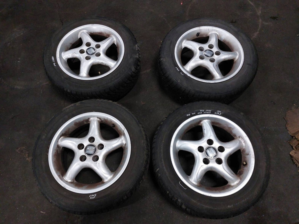 4x Alufelge 14 Zoll 6.0" 5x100 33ET Seat I Rim Wheel FEL4250775291xw