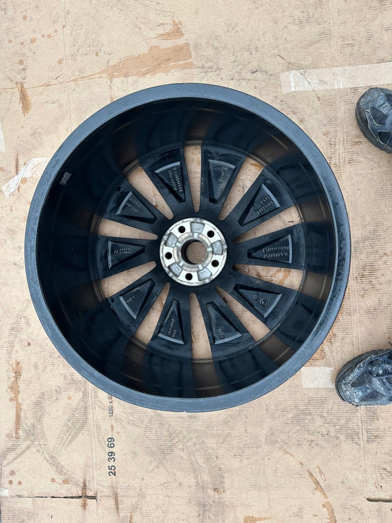 1x Alufelge 21 Zoll 9.0" 5x112 42ET Glanz Grau 5LA601025P Skoda Enyaq Rim Wheel FEL4013596150uf