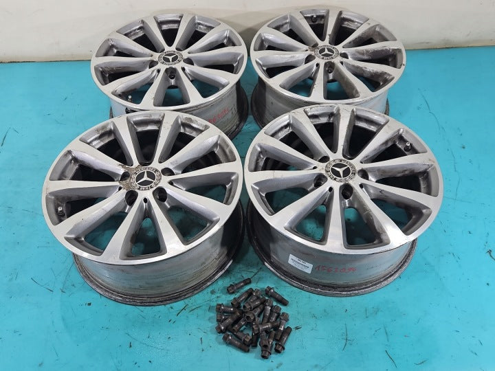 4x Alufelge 17 Zoll 7.5" 5x112 A2134011300 Mercedes-Benz W213 Rim Wheel FEL8903867352wt