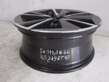 Laden Sie das Bild in den Galerie-Viewer, 1x Alufelge 19 Zoll 7.5" 5x114.3 45ET Schwarz Nissan Qashqai I Rim Wheel FEL3339446808lc