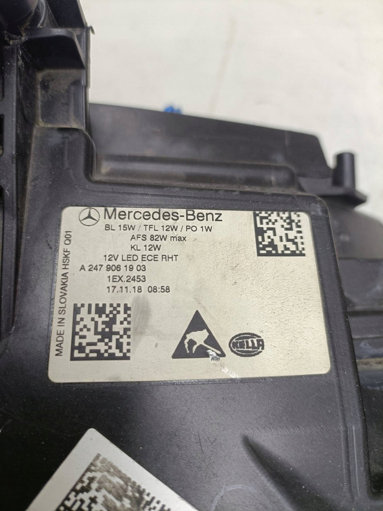 Frontscheinwerfer Mercedes-Benz W247 A2479061903 Full LED Links Headlight SCH2017061961ub