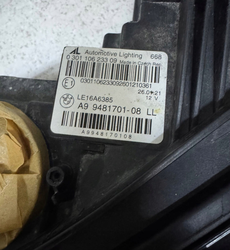 Frontscheinwerfer BMW 3 G21 G20 030110623309 A99481701-08 Links Headlight SCH5875139396gn