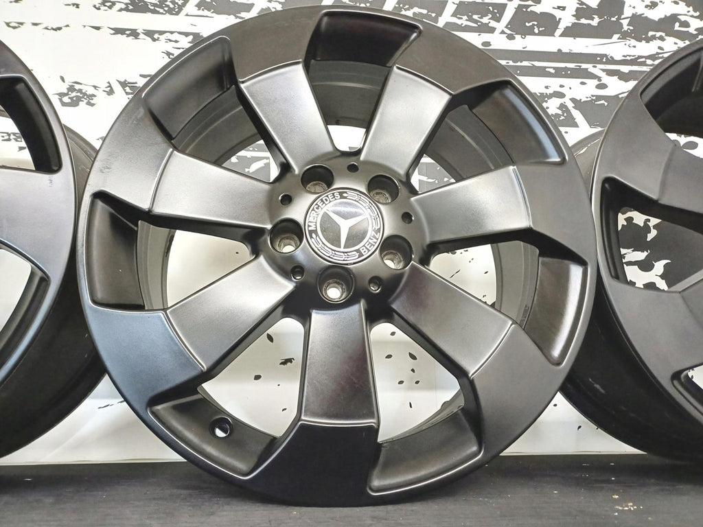 4x Alufelge 18 Zoll 8.0" 5x112 56ET Schwarz Mercedes-Benz Gls X166 Gle W166 FEL5727374757mk