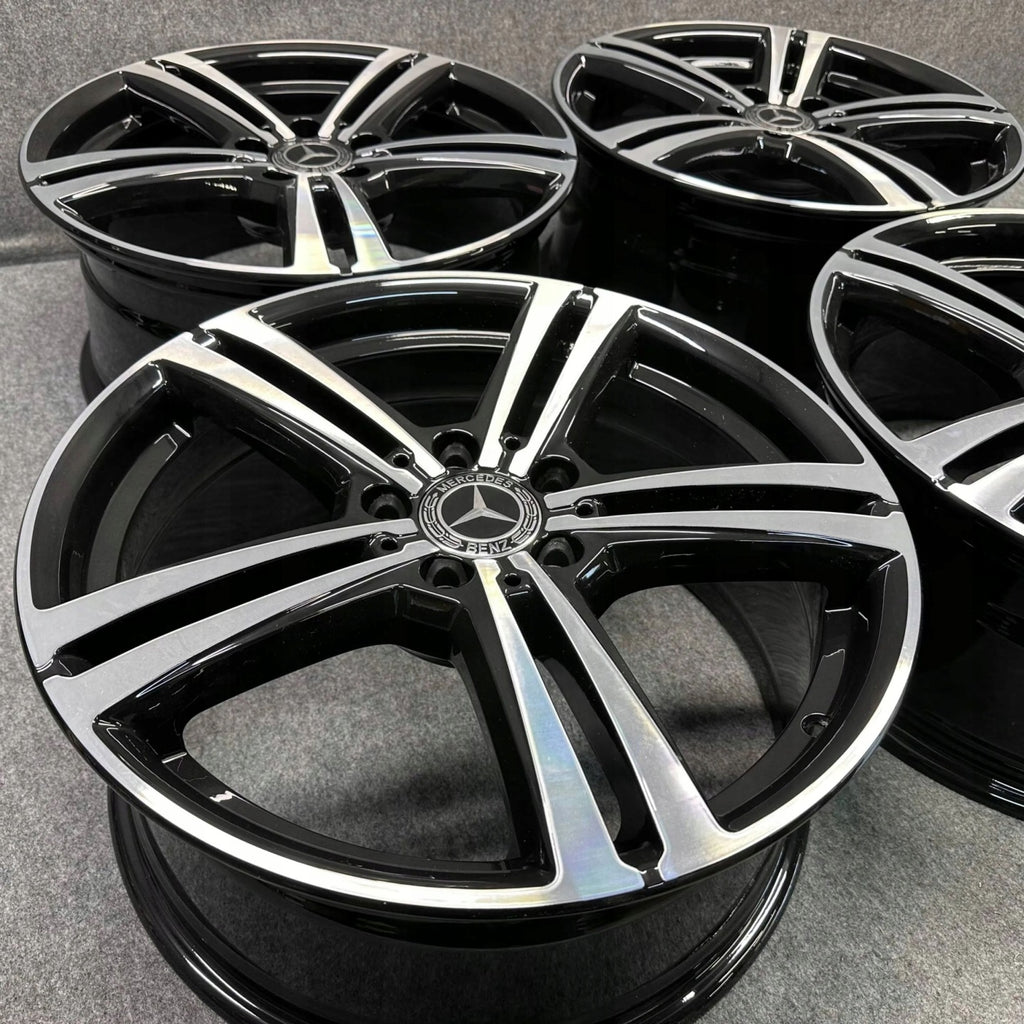 4x Alufelge 18 Zoll 8.0" 5x112 38ET A2534014500 Mercedes-Benz Glc C253 Rim Wheel FEL6559426974rz