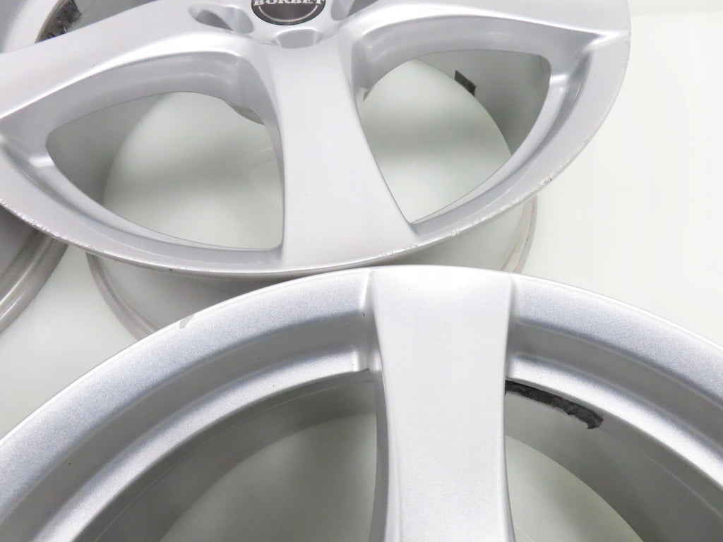 4x Alufelge 18 Zoll 8.0" 5x112 35ET Silber KBA49080 Audi I Rim Wheel FEL1558350967md