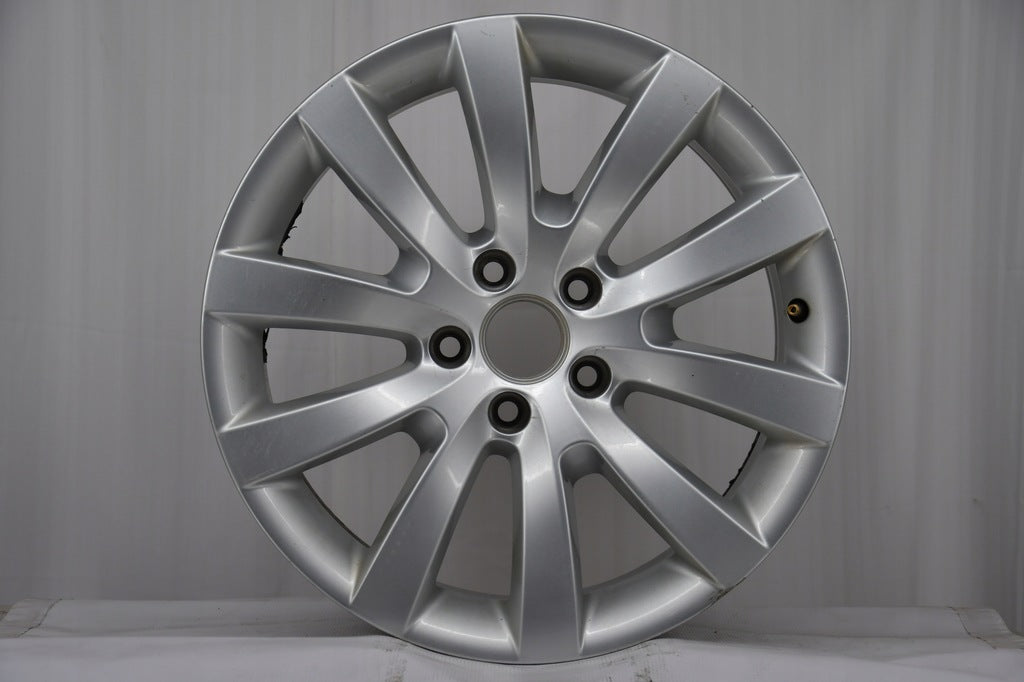 1x Alufelge 17 Zoll 7.0" 5x112 33ET Glanz Silber 1K8601025 VW Scirocco Rim Wheel FEL7412020472xs
