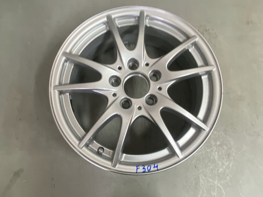1x Alufelge 16 Zoll 6.5" 5x112 49ET Glanz Silber A2464011302 Mercedes-Benz W246 FEL7115629058ip