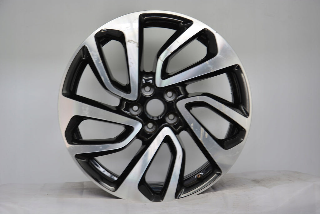 1x Alufelge 19 Zoll 7.5" 5x108 42ET Glanz Silber YP00064680 Opel Grandland