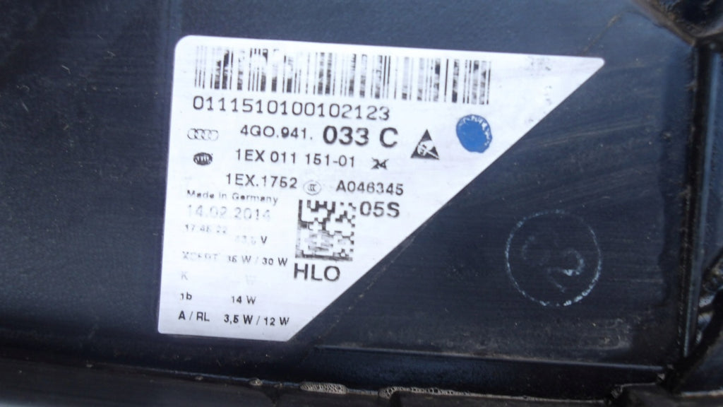 Frontscheinwerfer Audi A6 C7 4G0941033C LED Links Scheinwerfer Headlight SCH4111383493ua