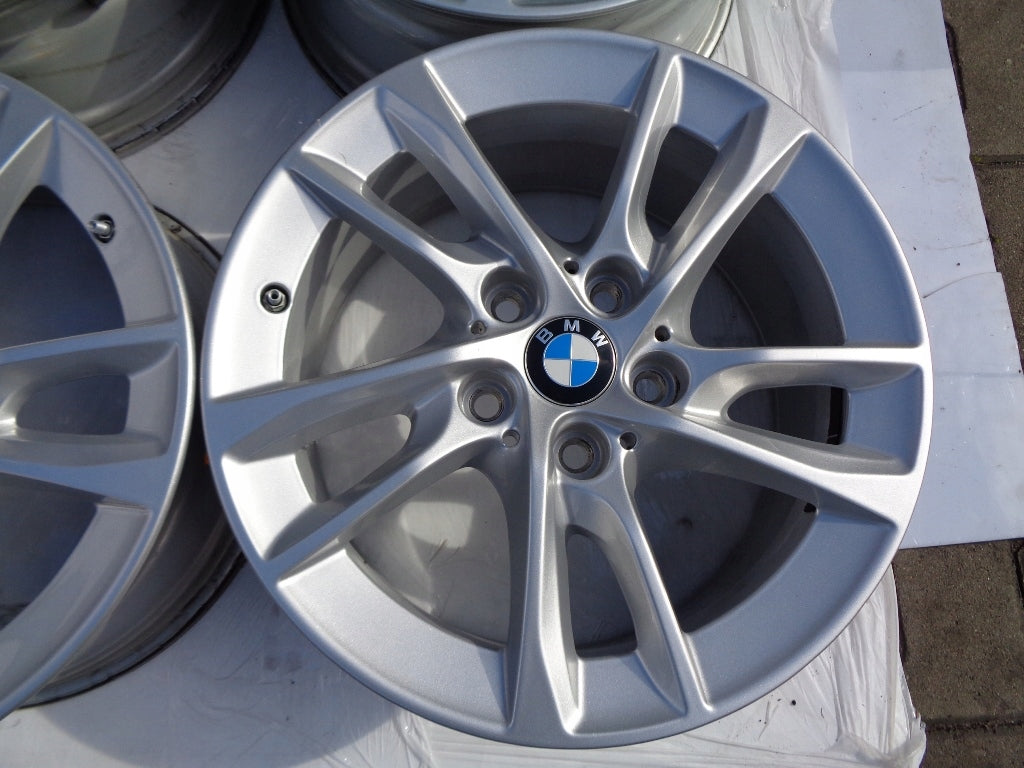 4x Alufelge 16 Zoll 7.0" 5x112 47ET Glanz Silber 6855083 BMW F45 1 F40 F46 FEL5932792694ba