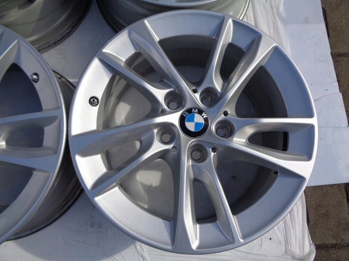 4x Alufelge 16 Zoll 7.0" 5x112 47ET Glanz Silber 6855083 BMW F45 1 F40 F46 FEL5932792694ba
