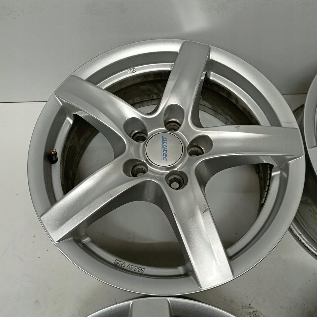 4x Alufelge 17 Zoll 7.5" 5x112 48ET Glanz Silber Audi I Rim Wheel FEL1253794492rw