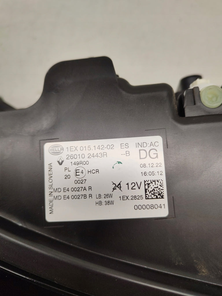Frontscheinwerfer Renault Megane Etech 260102443R LED Rechts Headlight SCH2723485522jm