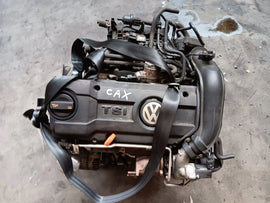 Motor Seat Skoda VW CAX 1.4 TSI 2012 Benzin Engine Komplett