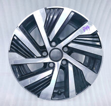 Load image into Gallery viewer, 1x Alufelge 16 Zoll 7.0&quot; 5x112 48ET Glanz Schwarz 5H0601025A VW Golf Rim Wheel