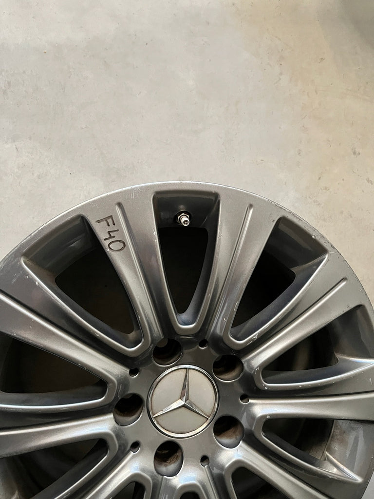 1x Alufelge 16 Zoll 8.0" 5x112 46ET Glanz Graphit A2124015802 Mercedes-Benz W212