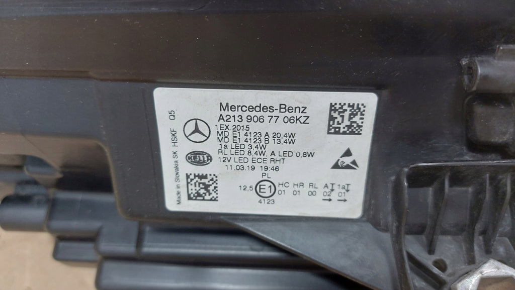 Frontscheinwerfer Mercedes-Benz W213 A2139067706 LED Links Headlight SCH3882119582tr