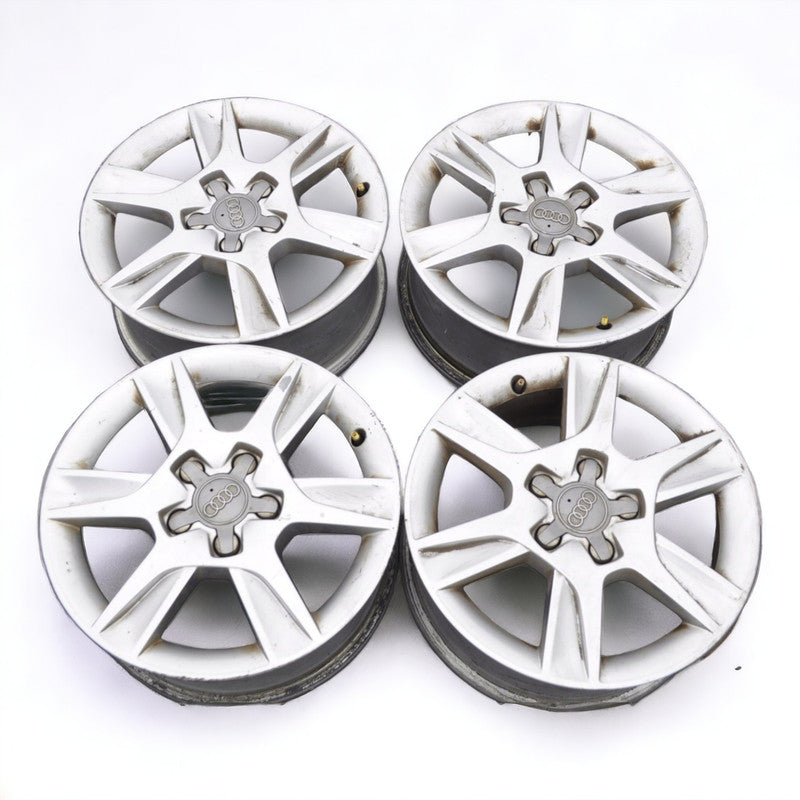 4x Alufelge 16 Zoll 6.5" 5x112 50ET Audi Rim Wheel