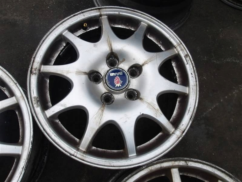 4x Alufelge 16 Zoll 6.5" 5x110 49ET 4909164 Saab 93 9-3 Rim Wheel FEL1413403465nn