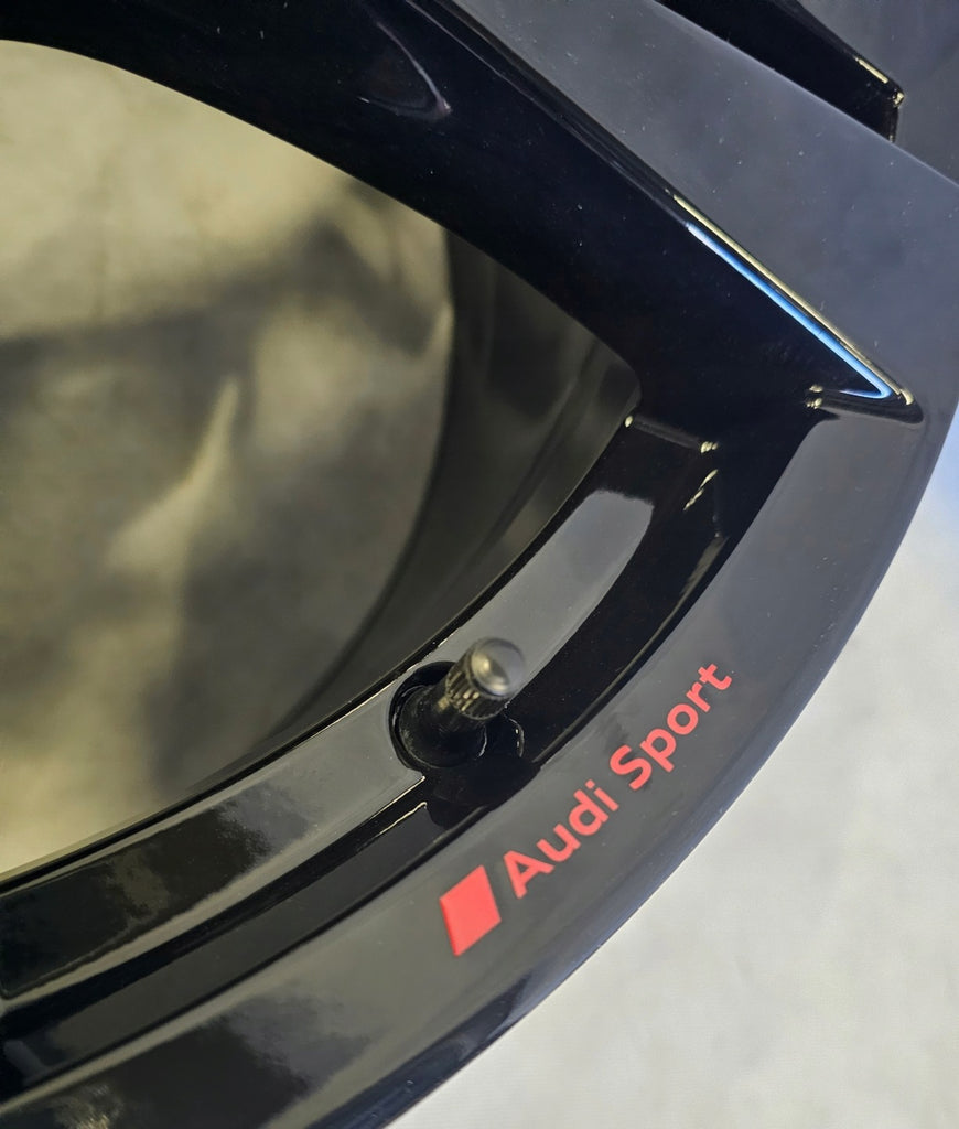 4x Alufelge 19 Zoll 8.5" 5x112 40ET Glanz Schwarz 4K0601025H Audi A4 B9 Mg 6 FEL2345288489uf