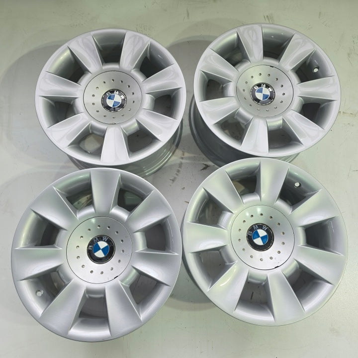 4x Alufelge 15 Zoll 7.5" 5x120 20ET Silber 6751763-13 BMW 5 E39 Rim Wheel FEL7651530644kg