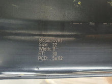 Load image into Gallery viewer, 1x Alufelge 22 Zoll 11.0" 5x112 30ET Schwarz Rim Wheel FEL7776968058nz