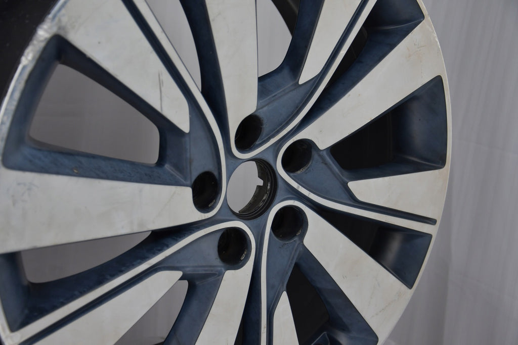 1x Alufelge 19 Zoll 7.5" 5x114.3 50 5ET Matt Schwarz 52910-F1400 Kia Rim Wheel