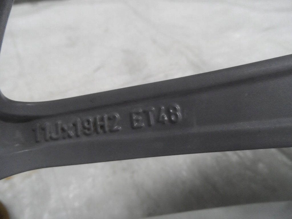 1x Alufelge 19 Zoll 11.0" 5x130 48ET Silber 99136214603 Porsche Carrera FEL6809012956zr